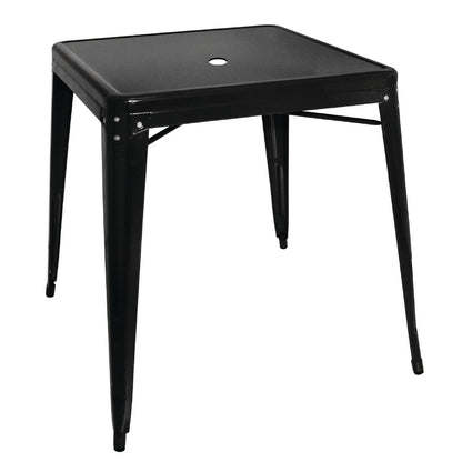 GC867 Bolero Bistro tafel vierkant 668mm zwart