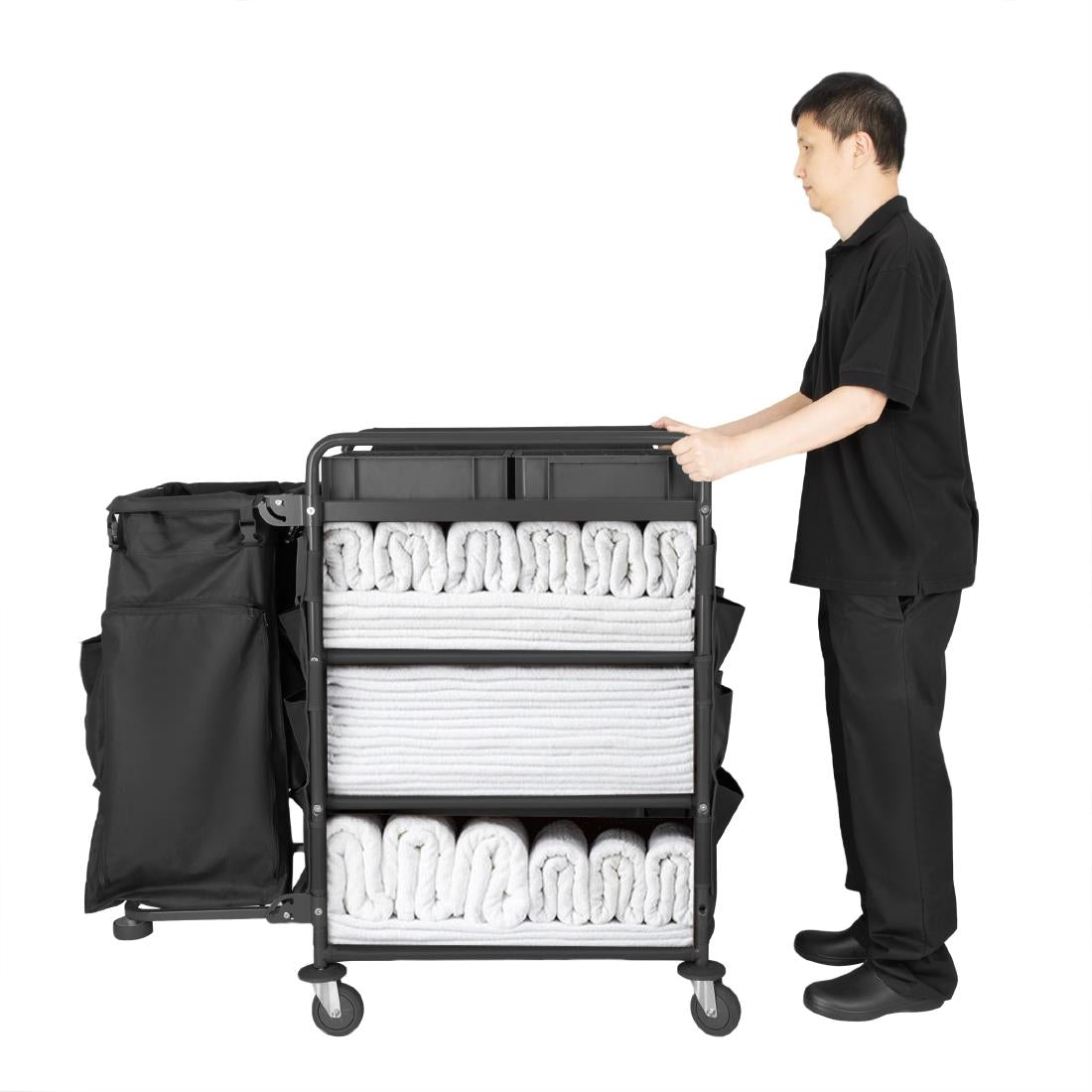 HX253 Jantex Compact Schoonmaaktrolley