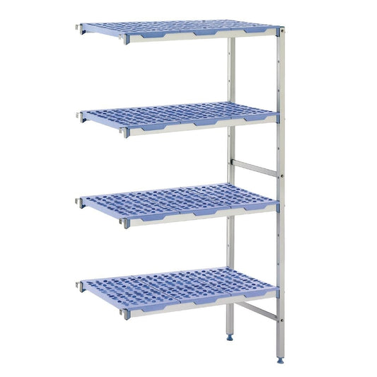 GM607 Tournus hoekrek met 4 schappen 40x85cm