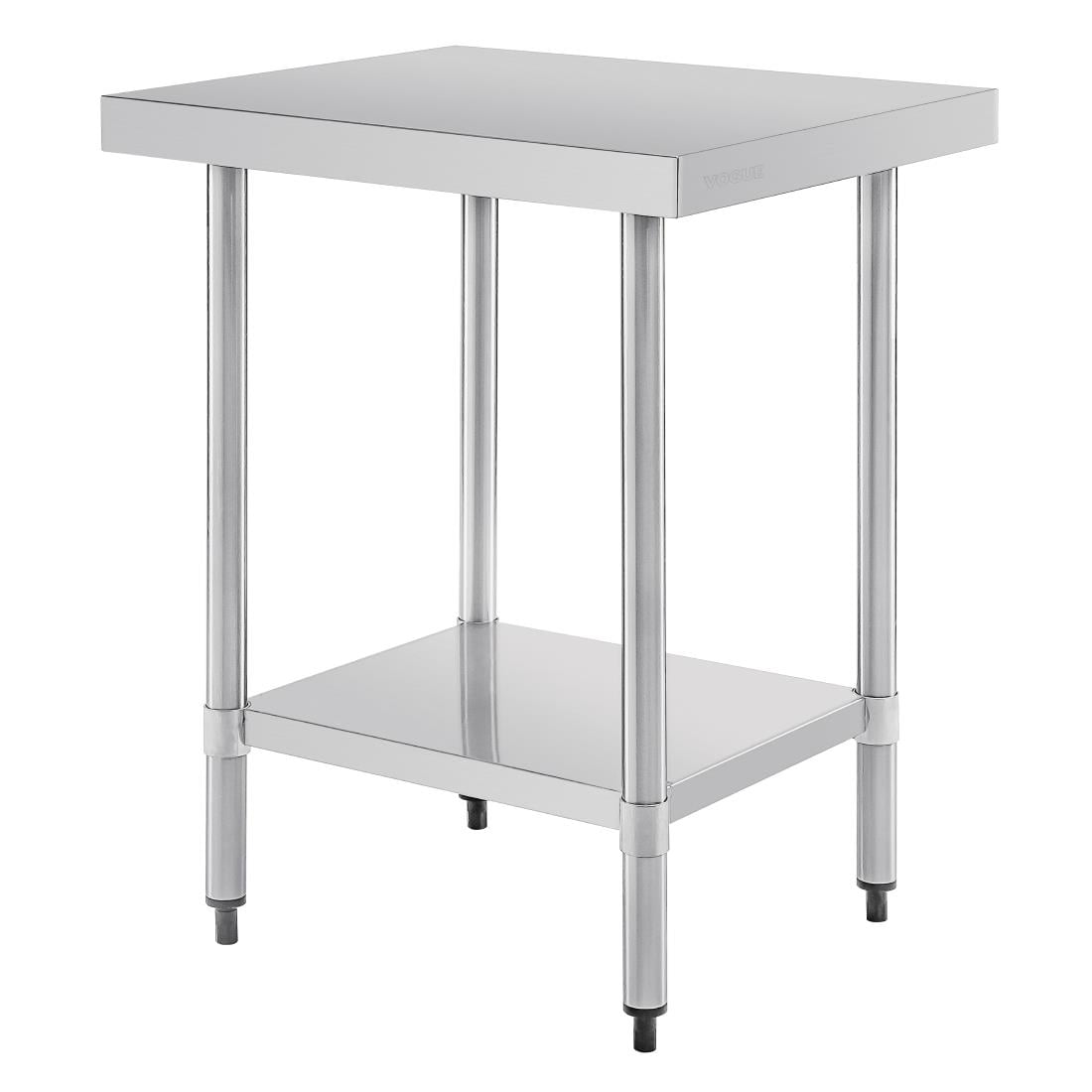 T389 Vogue RVS werktafel zonder achteropstand 90x60x60cm