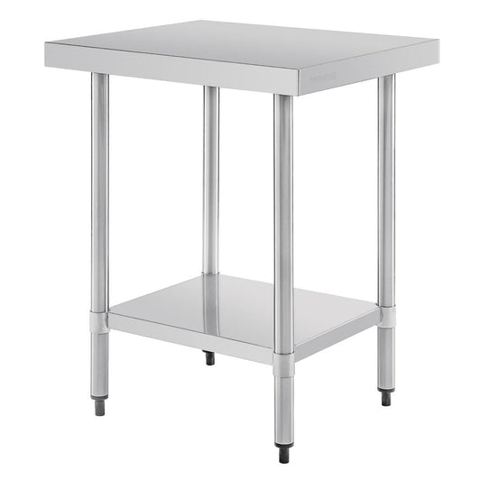 T389 Vogue RVS werktafel zonder achteropstand 90x60x60cm