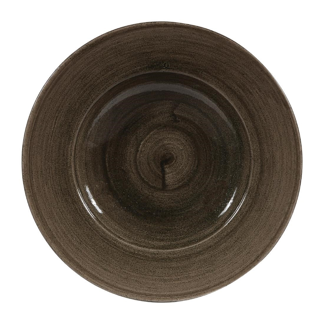 DY909 Churchill Stonecast Patina Iron Black Schalen 280mm (12 stuks)