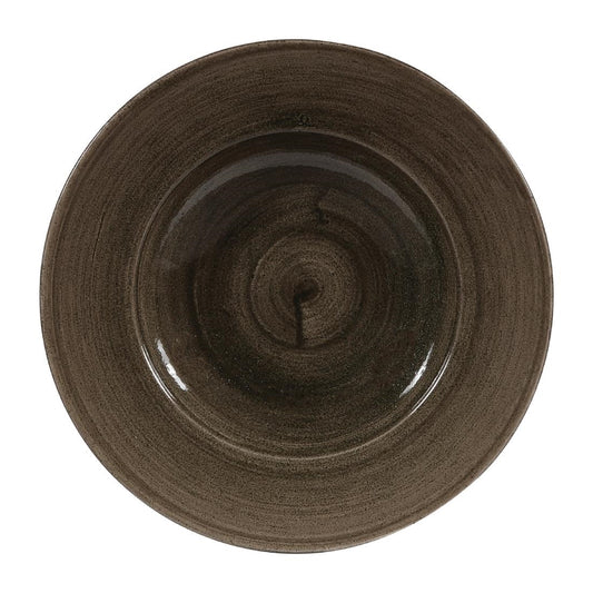 DY909 Churchill Stonecast Patina Iron Black Schalen 280mm (12 stuks)