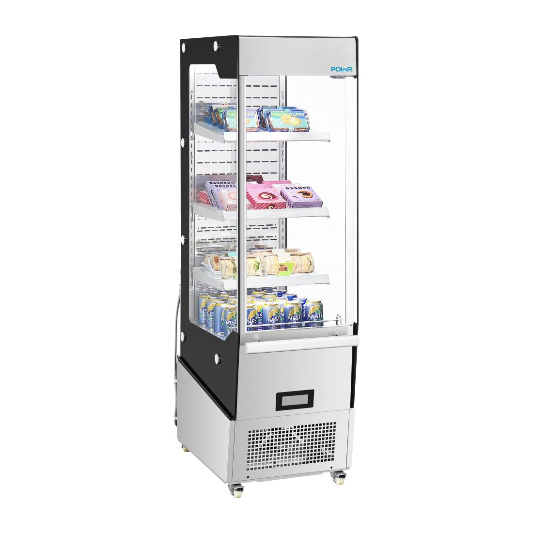 PG006 Polar G-Serie Slimline Multideck Displaykoelkast met Deur