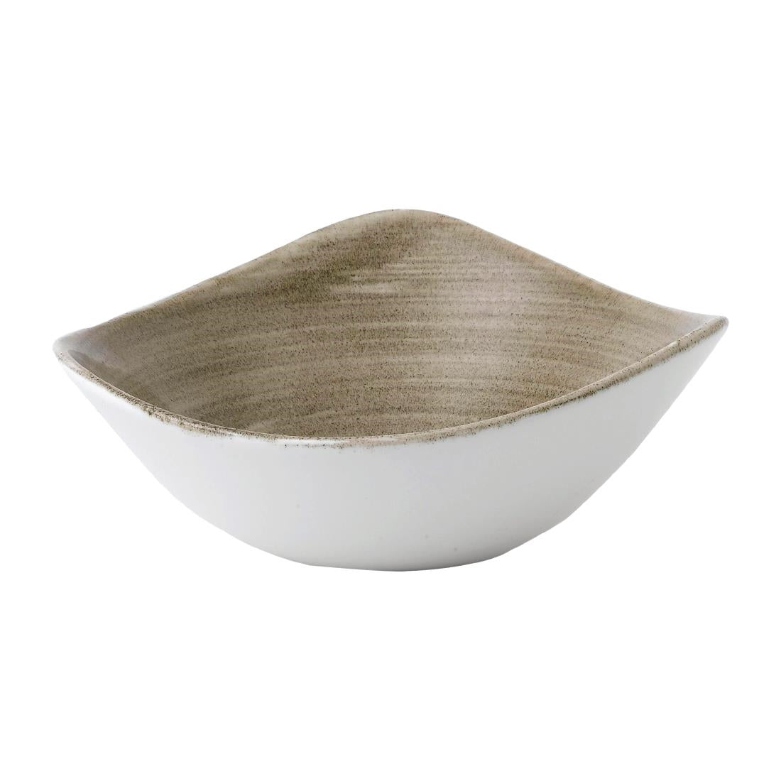 FD864 Churchill Stonecast Patina Antique Taupe Lotus Kom 17.8cm (12 stuks)