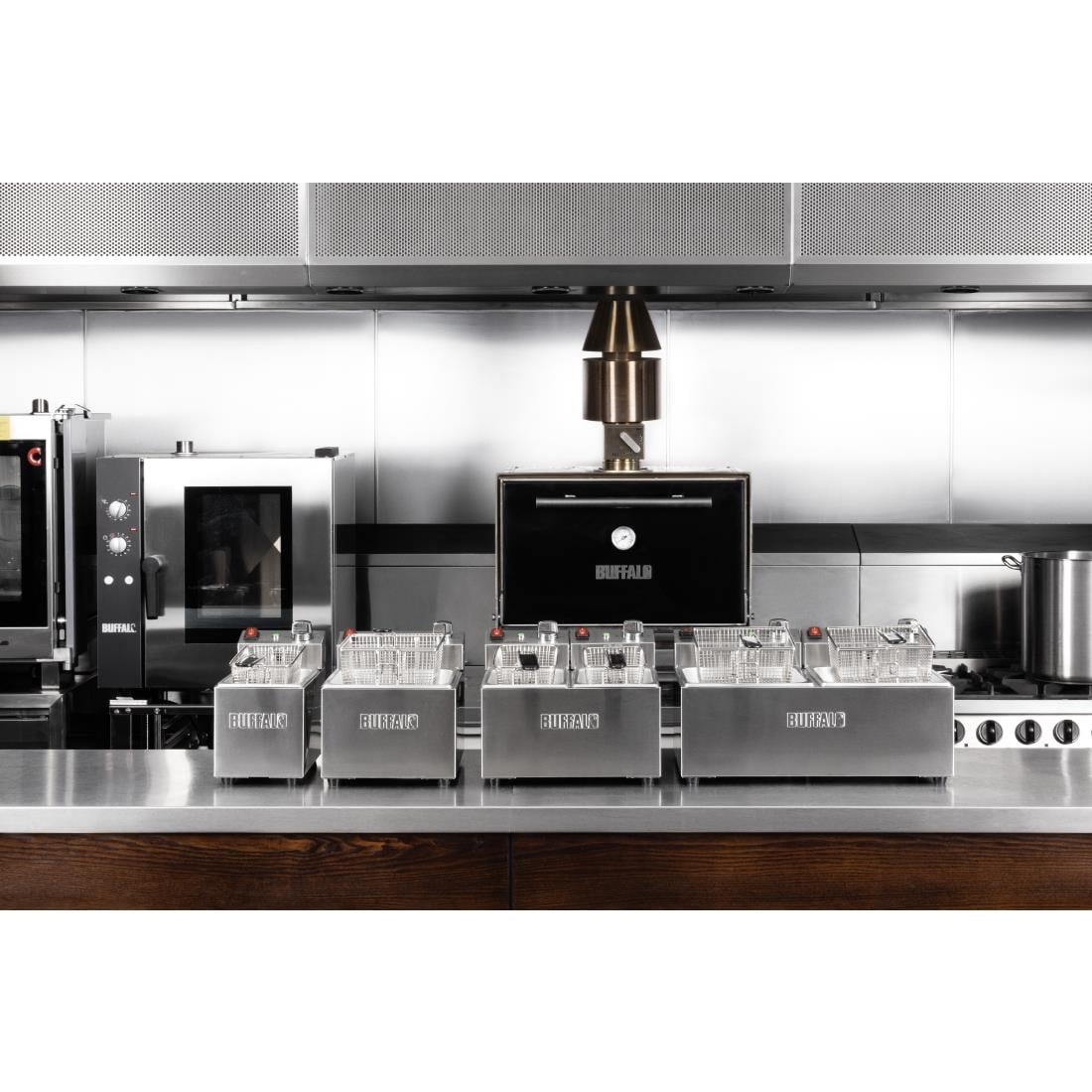 CU616 Buffalo Enkele Friteuse 5Ltr 2800W