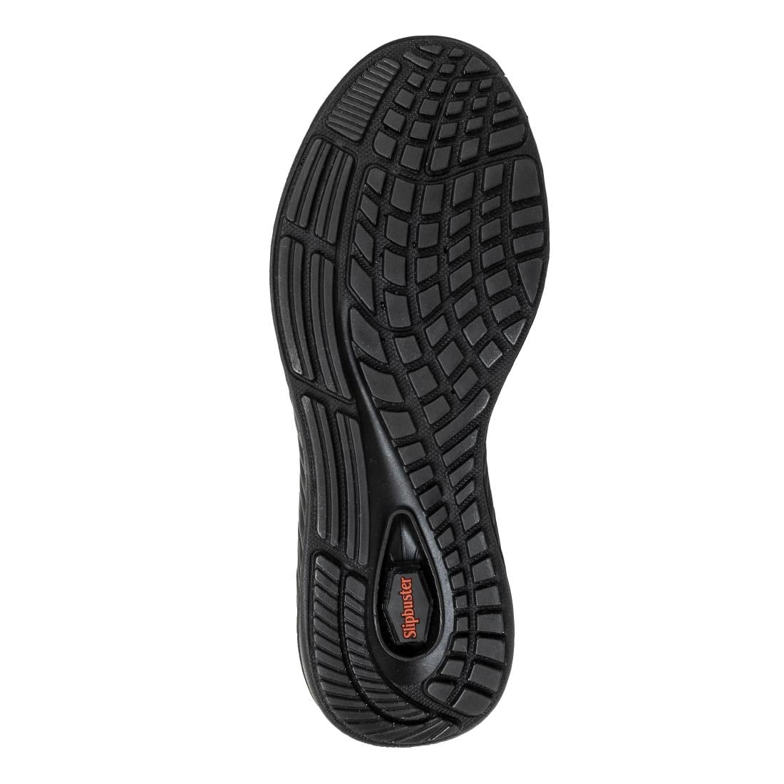 BA063-42 Slipbuster sneakers van gerecyclede microvezels matzwart 42