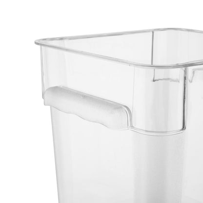 HY403 Hygiplas Polycarbonaat Vierkante Opslagcontainer 7Ltr