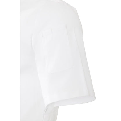 BA116-S Southside Harlem Koksjas Wit Korte Mouw Mesh Maat S