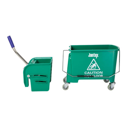 GK689 Jantex Kentucky rolemmer met wringer groen 20Ltr