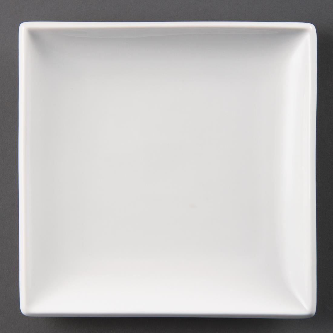 U155 Olympia Whiteware Vierkante Borden 24cm (12 Stuks)