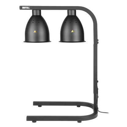 JA865 Buffalo Infrarood Warmhoudlamp Mat Zwart