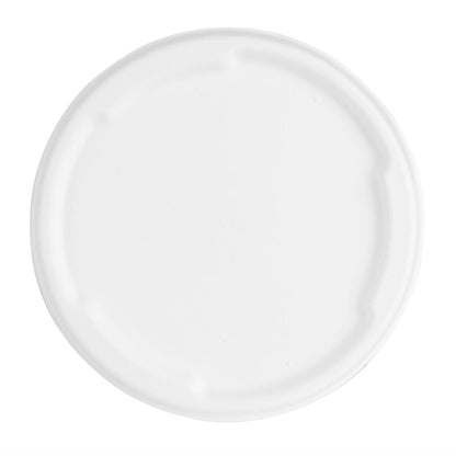 HW027 Fiesta Composteerbare Bagasse Deksel Voor 750/900ml Kom Basen (50 stuks)