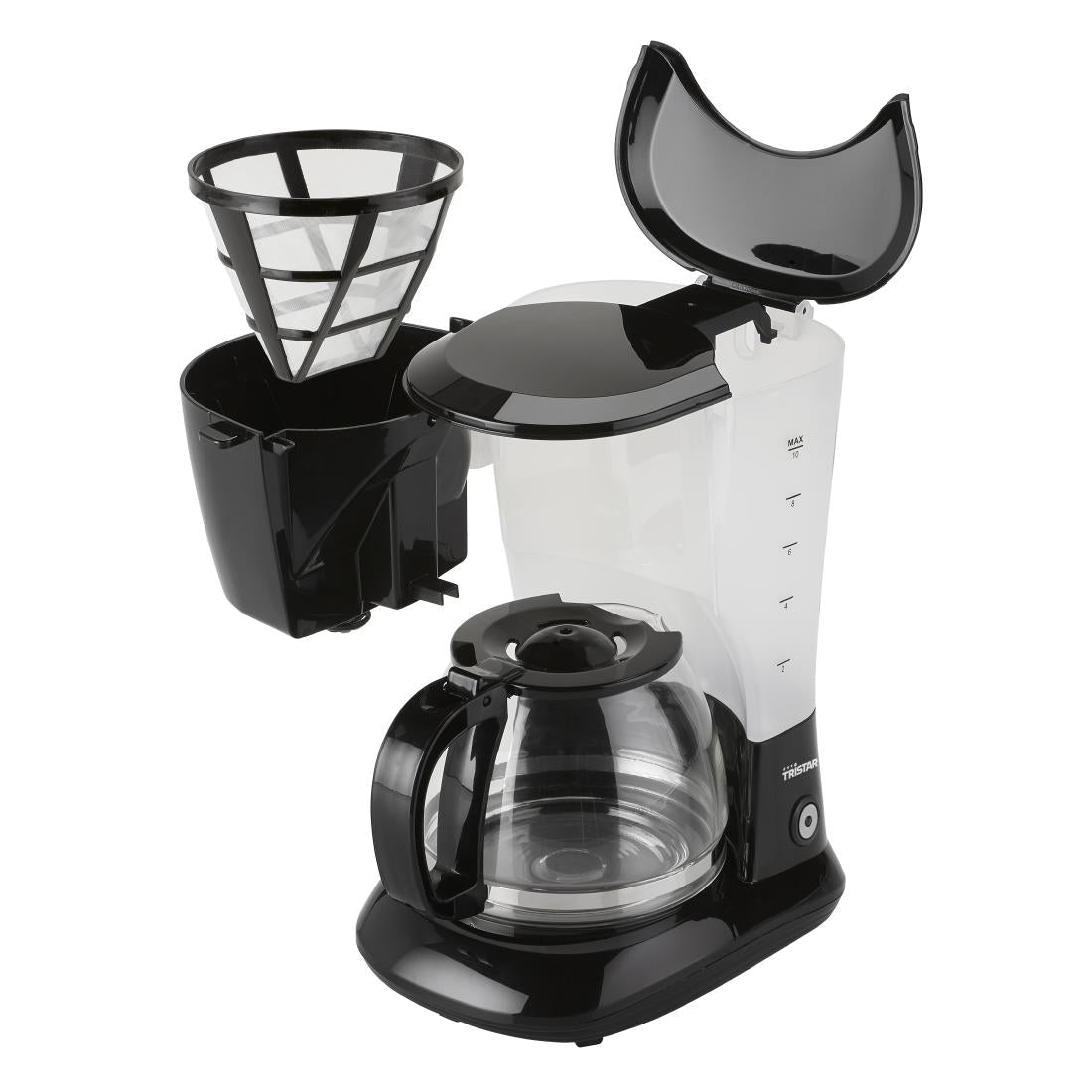 DM091 Tristar koffiezetapparaat 1,25 liter glazen kan 750W