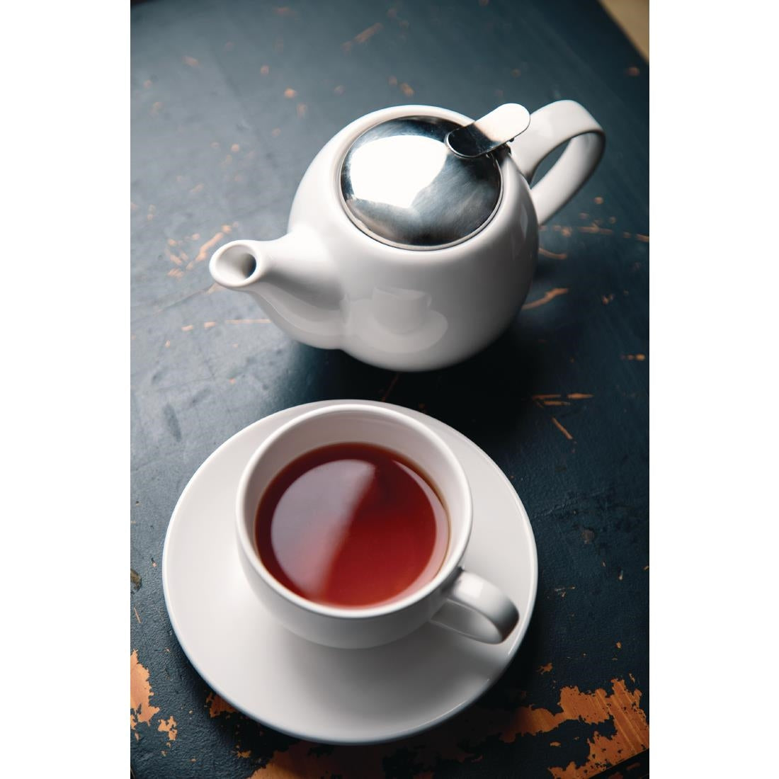 GM593 Olympia Café theepot 51cl wit