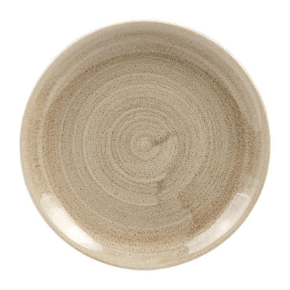 HC789 Churchill Stonecast Patina Antique Taupe Coupe Evolve Coupe Bord 32.4cm (11 stuks)