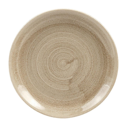 HC789 Churchill Stonecast Patina Antique Taupe Coupe Evolve Coupe Bord 32.4cm (11 stuks)