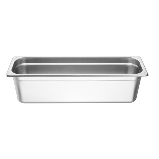 FU264 Vogue Roestvrijstalen Gastronorm 2/4 Bak 150mm