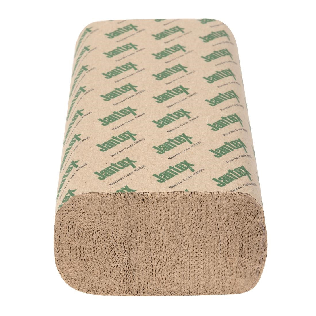 HX935 Jantex Groen 100% Gerecyclede Z-Vouw Handdoeken 2-laags (2250 Vellen)