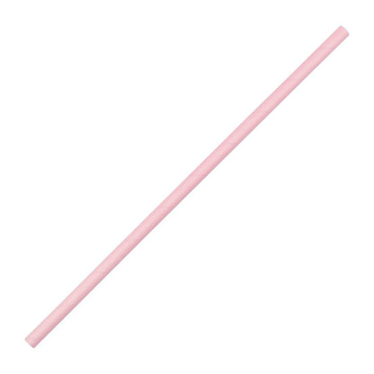 FB139 Fiesta Compostable composteerbare papieren rietjes roze (250 stuks)