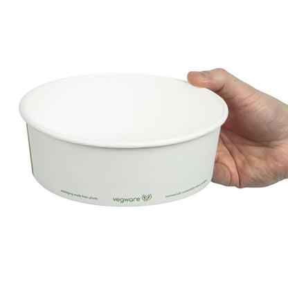 FS177 Vegware 185-serie composteerbare voedselbakken 946ml (300 stuks)
