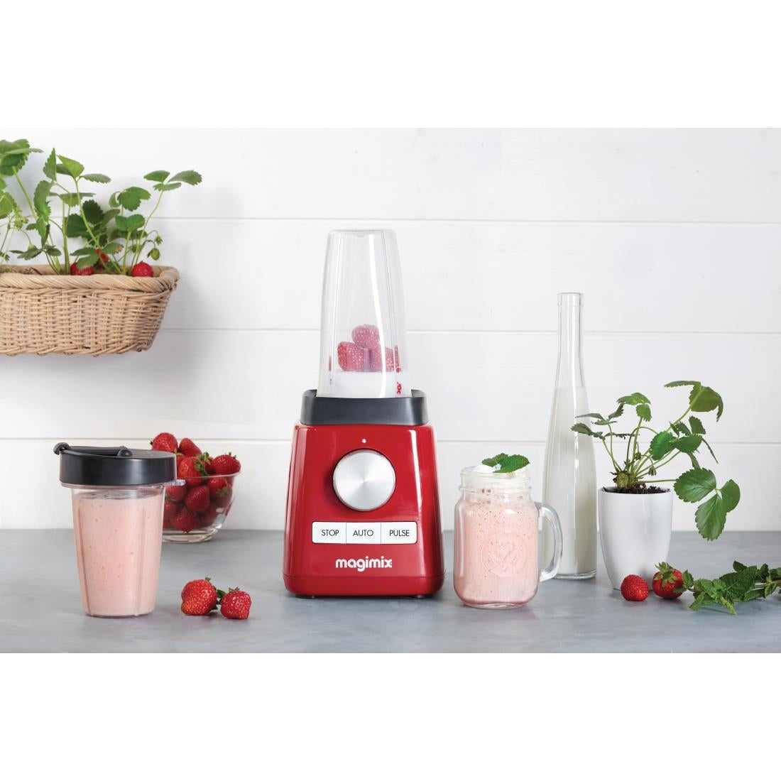 FP592 Magimix Blender Power 4 rood