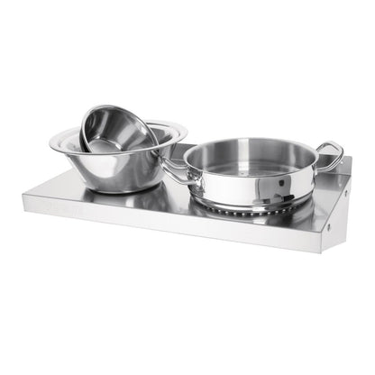 Y749 Vogue RVS wandplank 60x30cm