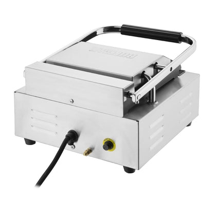 CU600 Buffalo Dubbele Contactgrill Geribbelde Platen