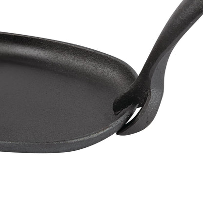 GG133 Olympia gietijzeren pan ovaal 24cm