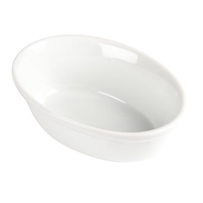 DK807 Olympia Whiteware Ovale Schaaltjes 16,1cm (6 Stuks)