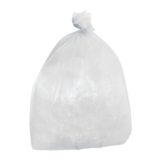 HW690 Jantex Lichtgewicht Vuilniszakken Transparant 5kg 80Ltr (200 stuks)