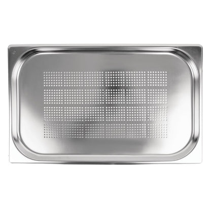 K827 Vogue geperforeerde RVS GN 1/1 bak 20mm