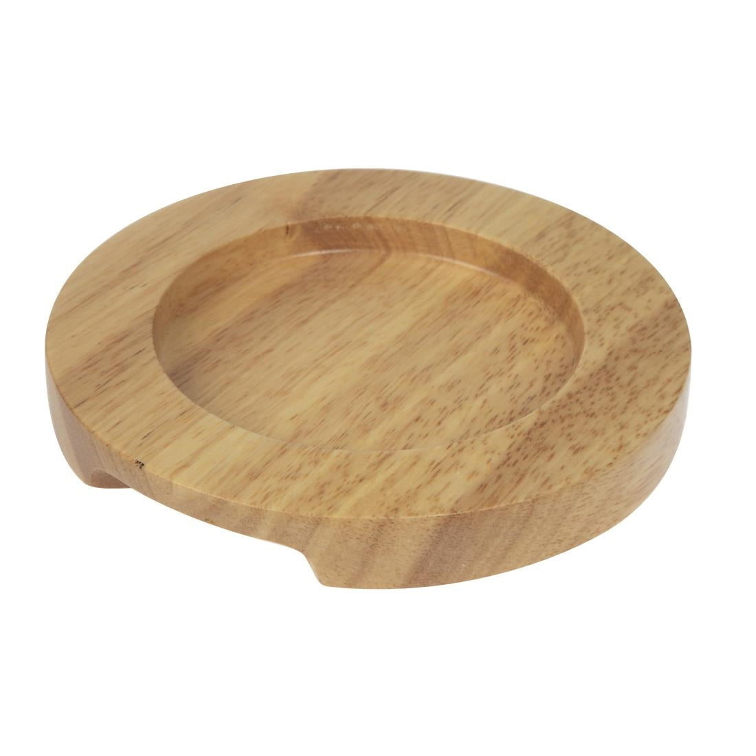 GJ552 Olympia heveahouten onderzetter 11,5cm