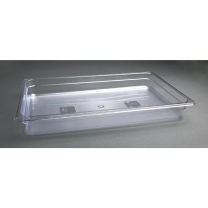 U224 Vogue polycarbonaat 1/1 gastronorm container 65mm helder