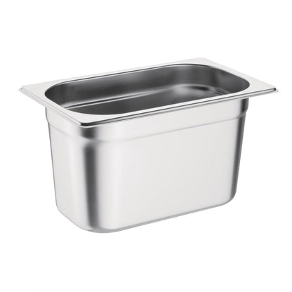 K820 Vogue roestvrijstalen 1/4 gastronorm bak 150mm