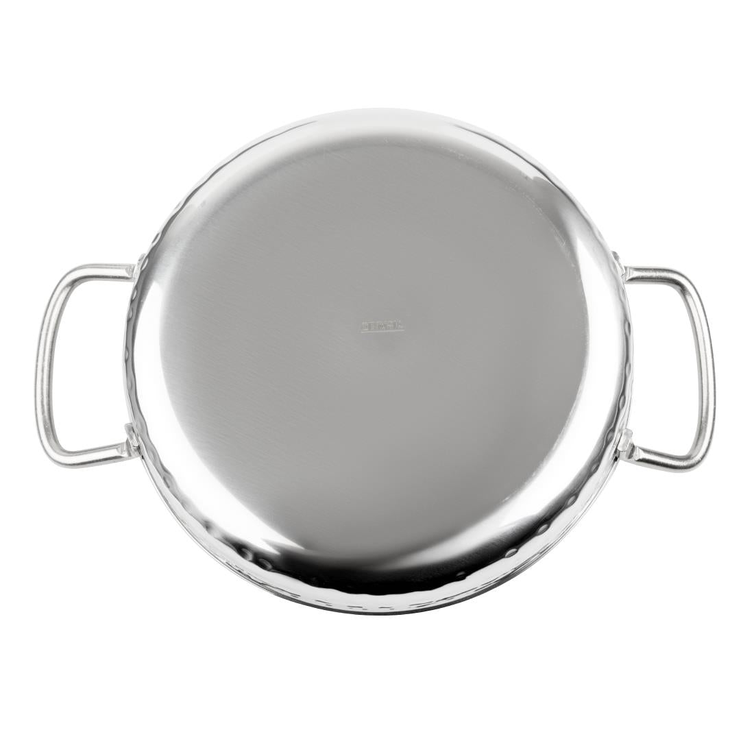 HY110 Olympia Tafelpresentatie Handvat Schotel Roestvrij Staal Gehamerd 125mm