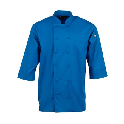 B178-L Chef Works unisex koksbuis blauw L