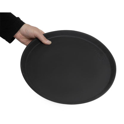 DM781 Cambro Camtread rond antislip glasvezel dienblad zwart 35,5cm