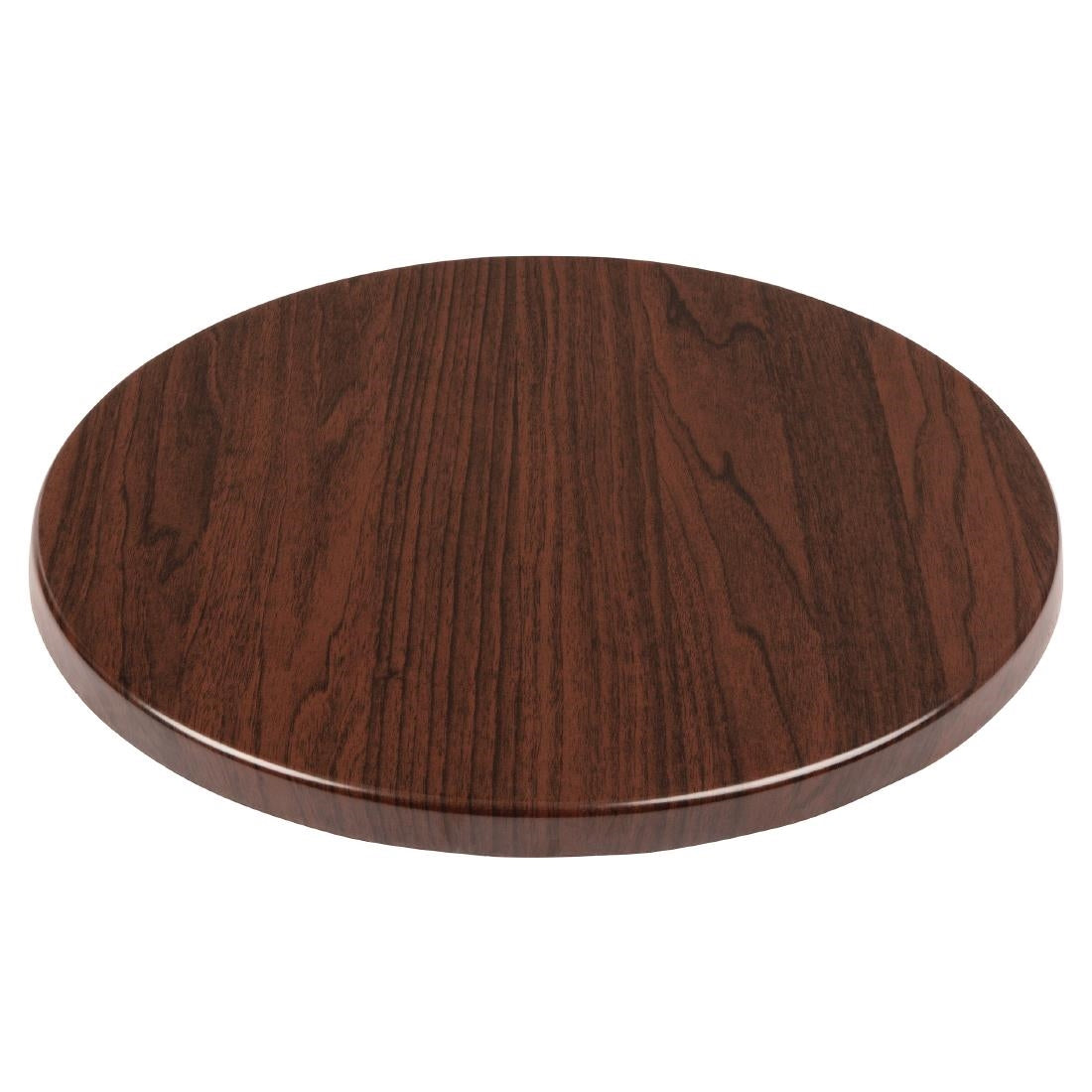 GL974 Bolero tafelblad 80cm rond donkerbruin