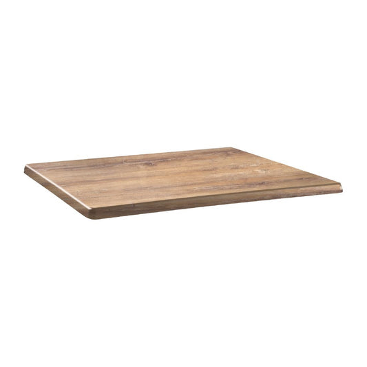 DR933 Topalit Classic Line rechthoekig tafelblad Atacama kersenhout 110x70cm
