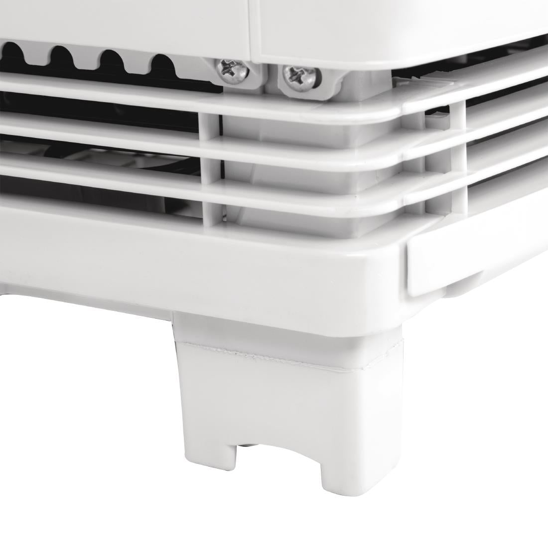 CB507 Polar C-serie koelvitrine met gebogen deuren 86L wit
