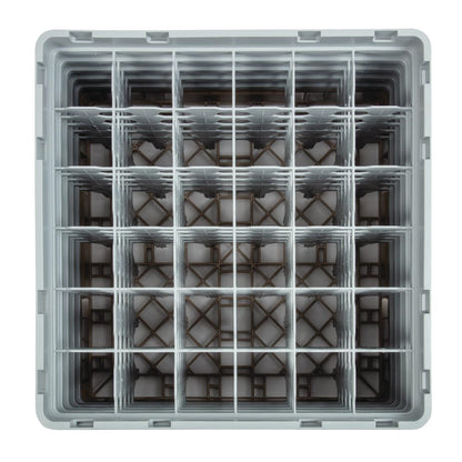 DW559 Cambro Camrack vaatwaskorf met 36 compartimenten max. glashoogte 25,7cm