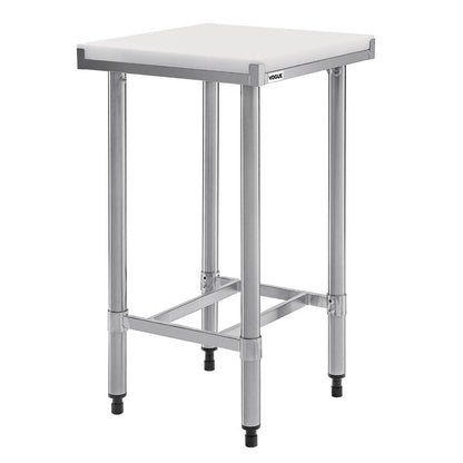 CF740 Vogue RVS snijtafel met HDPE snijplank 50cm