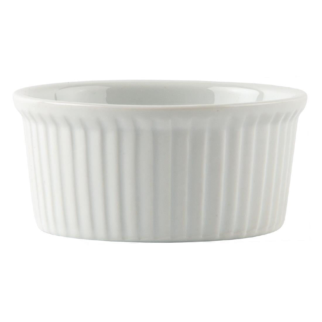 W432 Olympia Whiteware Ramekins 8,5cm (12 Stuks)