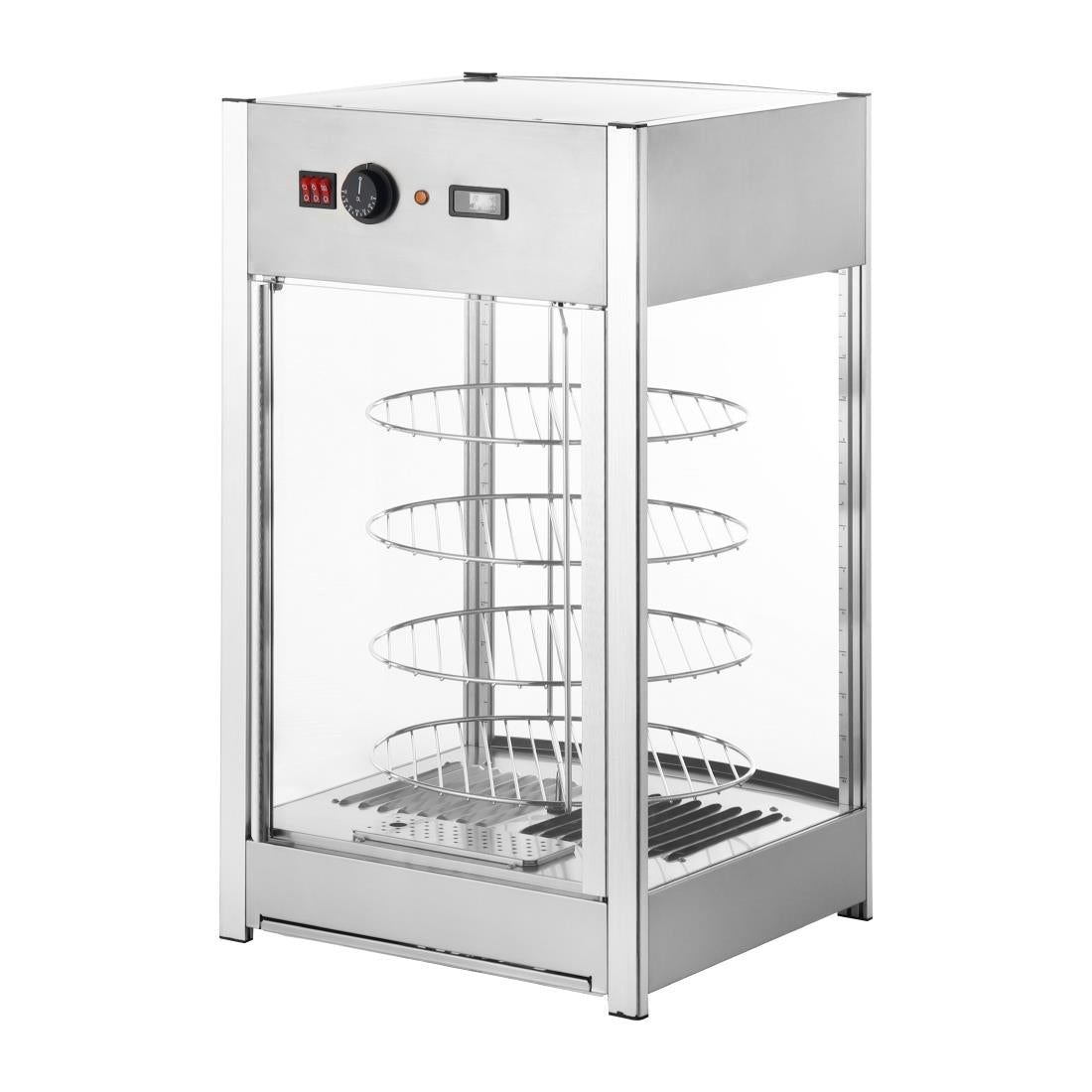 JB188 Buffalo 4-laags verwarmde pizzadisplay
