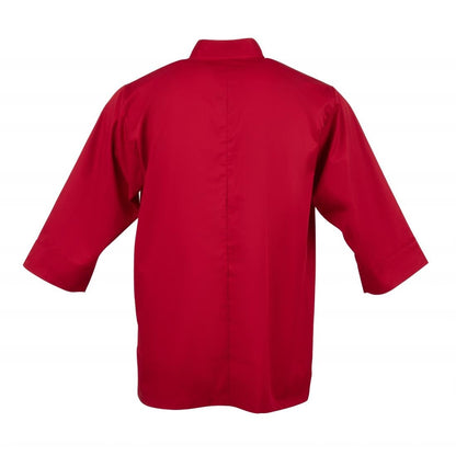 B106-M Chef Works unisex koksbuis rood M