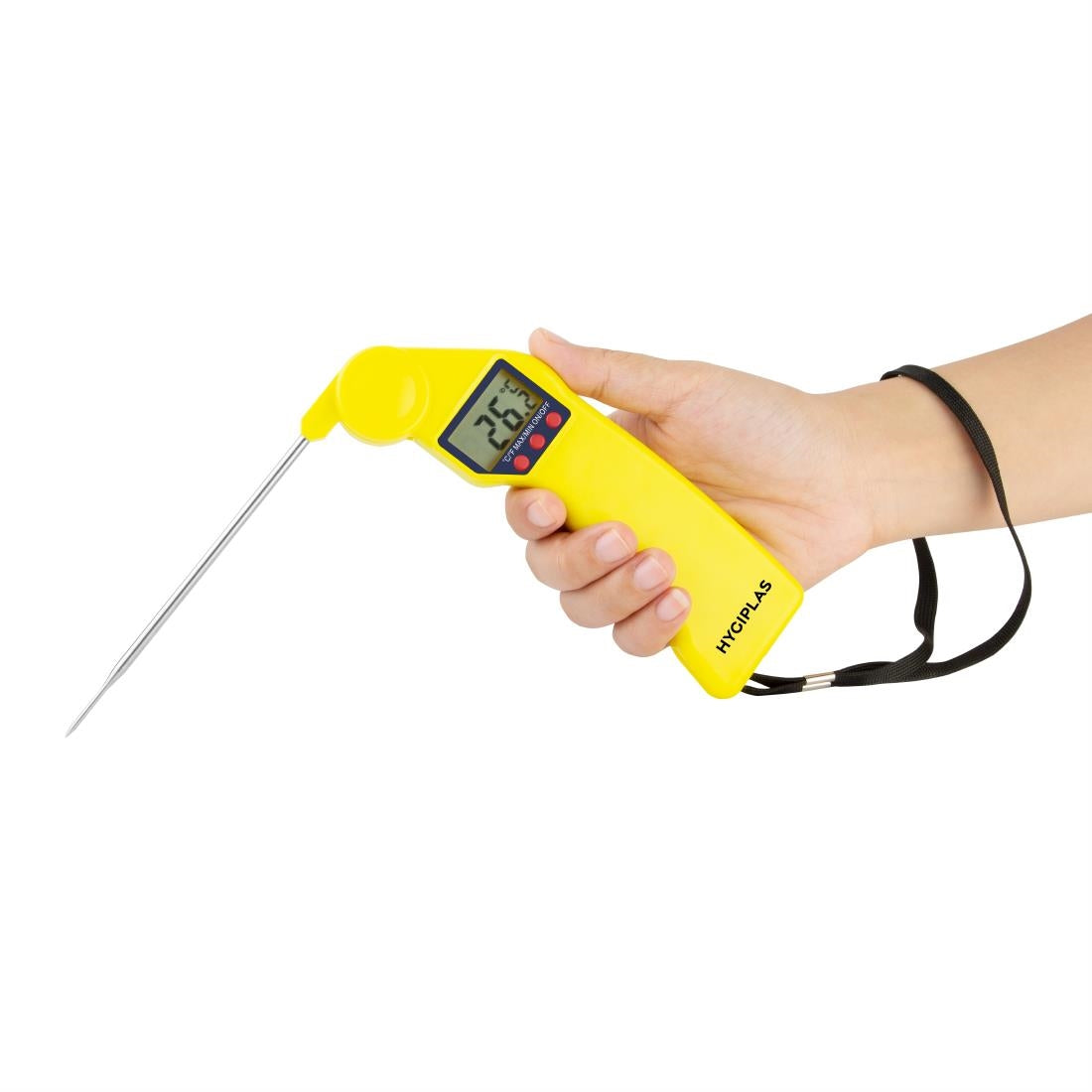 CF912 Hygiplas Easytemp kleurcode thermometer geel