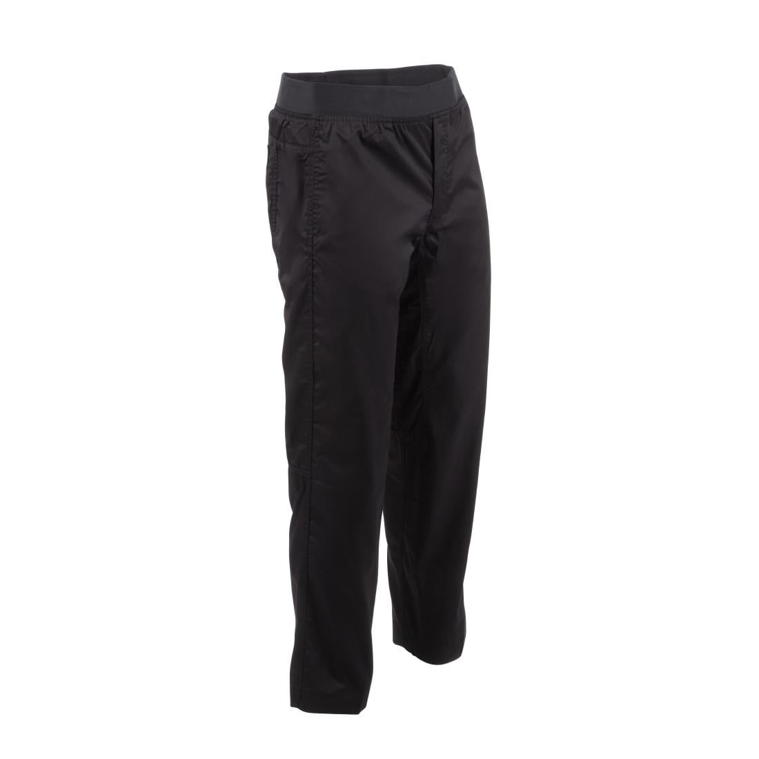 BB301-S Chef Works lichtgewicht heren koksbroek zwart S