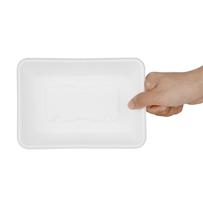 HW033 Fiesta Composteerbare Suikerriet Voedselcontainer 500ml (100 stuks)
