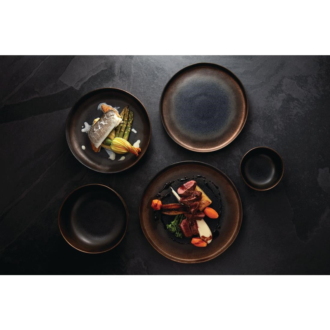 FC288 Olympia Ochre Diepe Kommen 170mm 900ml (6 Stuks)